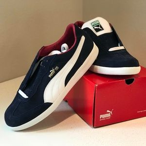 Puma NWT Men's Navy Suede Classic, Sz. 11